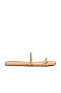 view 1 of 5 Faux Leather Matte Gemma Sandal in Sunkissed