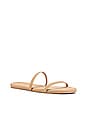 view 2 of 5 Faux Leather Matte Gemma Sandal in Sunkissed