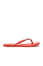 view 1 of 5 Solids Flip Flop in Tangerine