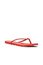 view 2 of 5 Solids Flip Flop in Tangerine