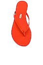 view 4 of 5 Solids Flip Flop in Tangerine
