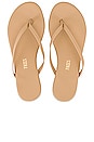 view 4 of 5 Lily Faux Leather Flip Flop in Matte Sunkissed