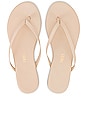 view 4 of 5 Foundations Matte Flip Flop in Linen