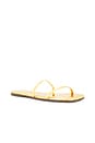 view 2 of 5 Gemma Square Toe Mirror Sandal in Gold