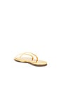 view 3 of 5 Gemma Square Toe Mirror Sandal in Gold