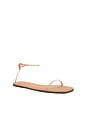 view 2 of 5 Square Toe Twiggy Sandal in Nude Beach