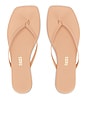 view 1 of 5 SQUARE TOE LILY サンダル in Nude Beach
