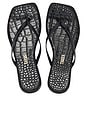 view 1 of 5 Square Toe Lily Sandal in Sable Croc