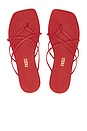 view 1 of 5 Square Toe Elle Sandal in Red