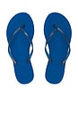 view 1 of 5 Aqua Flip Flops in Blue Rush