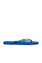 view 2 of 5 Aqua Flip Flops in Blue Rush