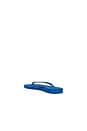 view 4 of 5 Aqua Flip Flops in Blue Rush