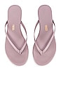 view 1 of 5 Solids Flip Flop in Lavender