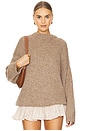 view 1 of 4 Ramybe Sweater in Brown