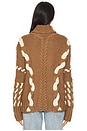 view 3 of 4 Barbora Turtleneck in Brown