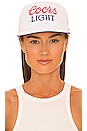 view 1 of 3 Coors Light 1980 Trucker Hat in White