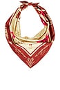 view 3 of 5 X Revolve Kiss Me Cowboy Bandana in Brown