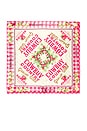 view 4 of 5 PAÑUELO SEDOSO COWBOY COUNTRY GROWN WILD BERRIES in Red Gingham