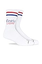 view 1 of 5 Coors Light 1980 High Socks in White