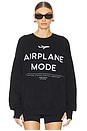 view 1 of 4 SUDADERA AIRPLANE MODE USPS in Black