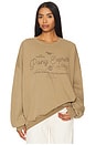 view 1 of 4 Pony Express Sweatshirt in Camel Gold