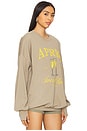 view 2 of 4 APRES SOCIAL CLUB 맨투맨셔츠 in Camel Gold