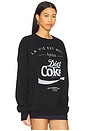 view 2 of 4 Life Is Beautiful After Diet Coke Sweatshirt in Black