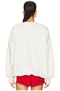 view 3 of 4 Cherry Coke Saint Tropez Sweatshirt in Pebble Heather