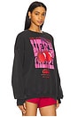 view 2 of 4 Very Cherry Coke Jumper Sweatshirt in Black Snow