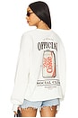 view 1 of 5 Diet Coke Social Club Sweatshirt in White