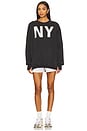 view 4 of 4 Big in Ny Sweatshirt in Black Snow