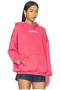 view 3 of 7 Diet Coke Please Hideout Hoodie in Vintage Red