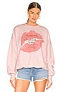view 1 of 4 Marilyn Monroe Kiss Jumper in Blush