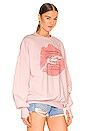 view 2 of 4 Marilyn Monroe Kiss Jumper in Blush