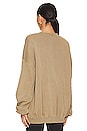 view 3 of 4 Welcome To Milan Sweatshirt in Camel Gold