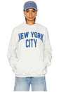 view 1 of 4 SUDADERA NEW YORK CITY FAN HIDEOUT in Heather