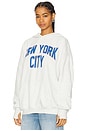 view 2 of 4 New York City Fan Hideout Hoodie in Heather