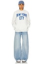 view 4 of 4 New York City Fan Hideout Hoodie in Heather