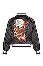 view 2 of 6 Beer Wolf Bomber Jacket in Black