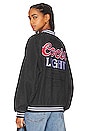 view 1 of 5 Coors Light Stadium Jacket in Washed Black Denim