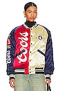 view 2 of 6 Coors Heritage Stadium Jacket in Red, White & Blue