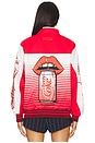 view 4 of 5 Very Cherry Coke Racing Jacket in Red & White