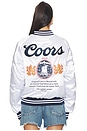 view 7 of 9 Coors Original 40oz Stadium Jacket Smu in White