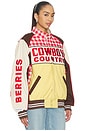 view 3 of 7 CHAQUETA DE CARRERAS COWBOY COUNTRY GROWN WILD BERRIES in Red Gingham