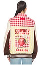view 5 of 7 CHAQUETA DE CARRERAS COWBOY COUNTRY GROWN WILD BERRIES in Red Gingham