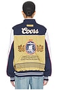 view 5 of 7 Coors Original 40oz Smu Racing Jacket in Camel Gold