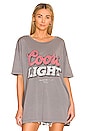 view 2 of 5 Coors Light Thrift Tee in Gravity Grey