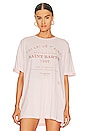 view 1 of 4 Saint Barth 89 Oversize Tee in Blush Pink