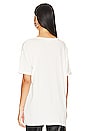 view 3 of 4 Vintage Gemini Oversize Tee in White