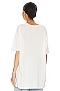 view 3 of 4 Little Miss America Oversized Tee in White